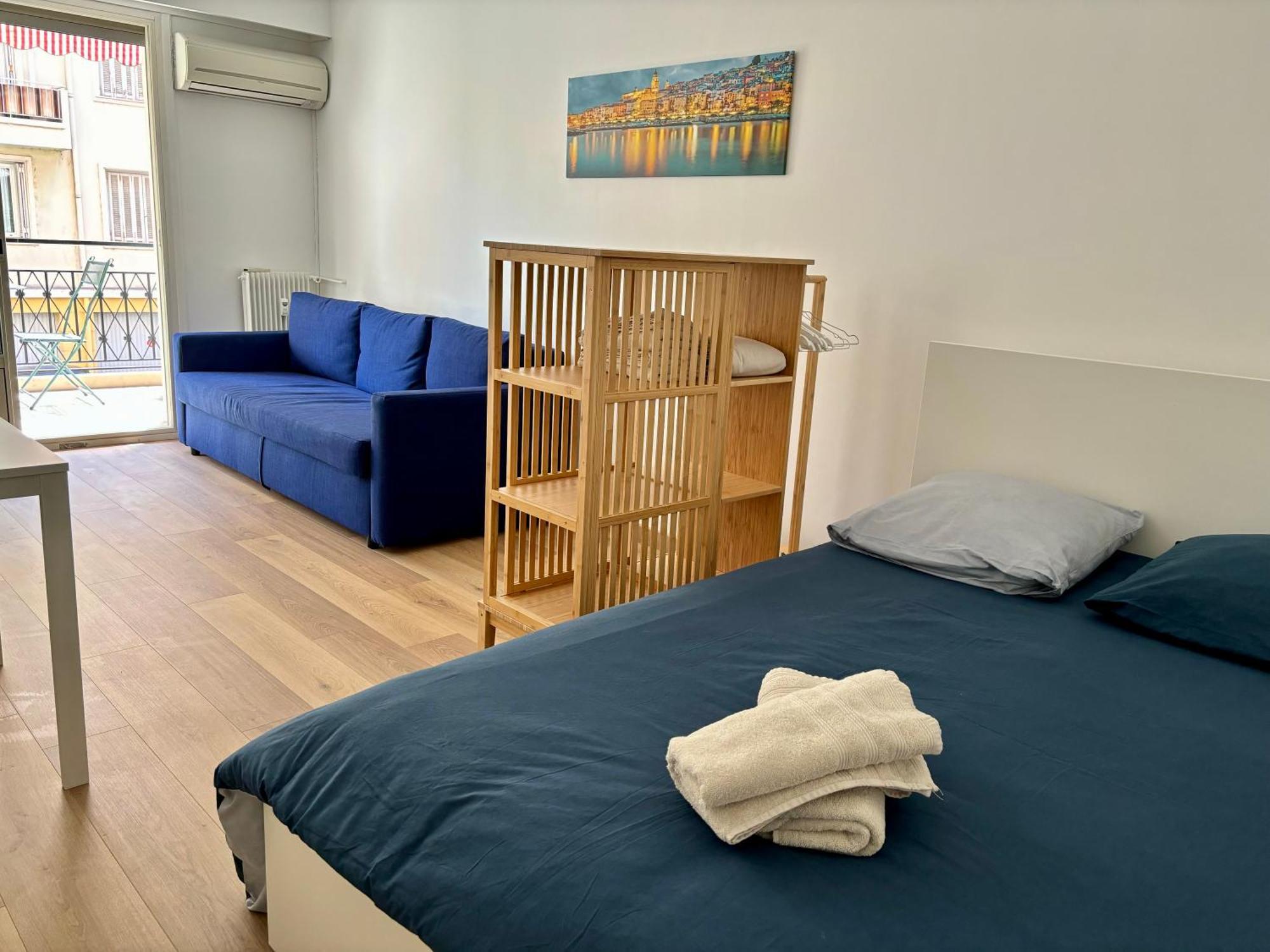 Studio 2 Etoiles A Menton Pour 4 Personnes Eksteriør bilde